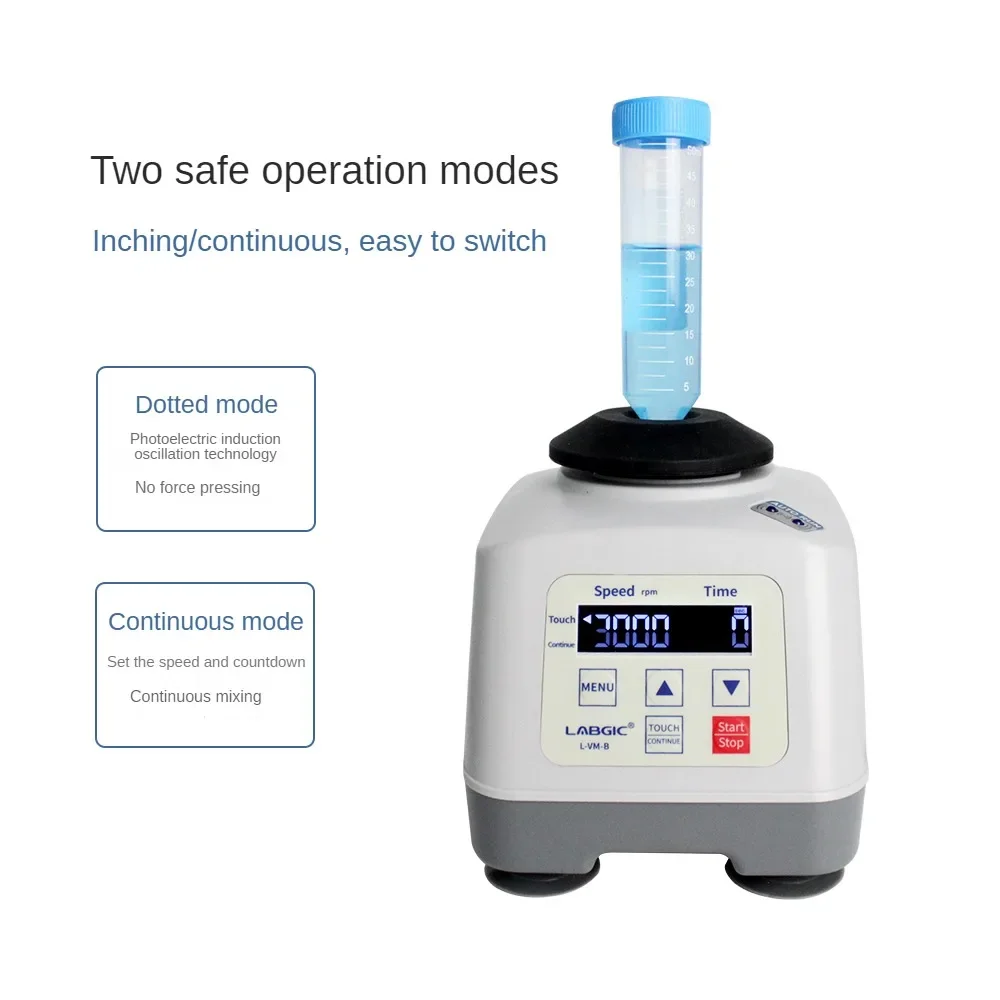 LABGIC-Lab Induction CNC Vortex Mixer Set, Multifuncional Vortex Mixer, Agitador Vortex, Misturador Rotativo CNC, Material Escolar
