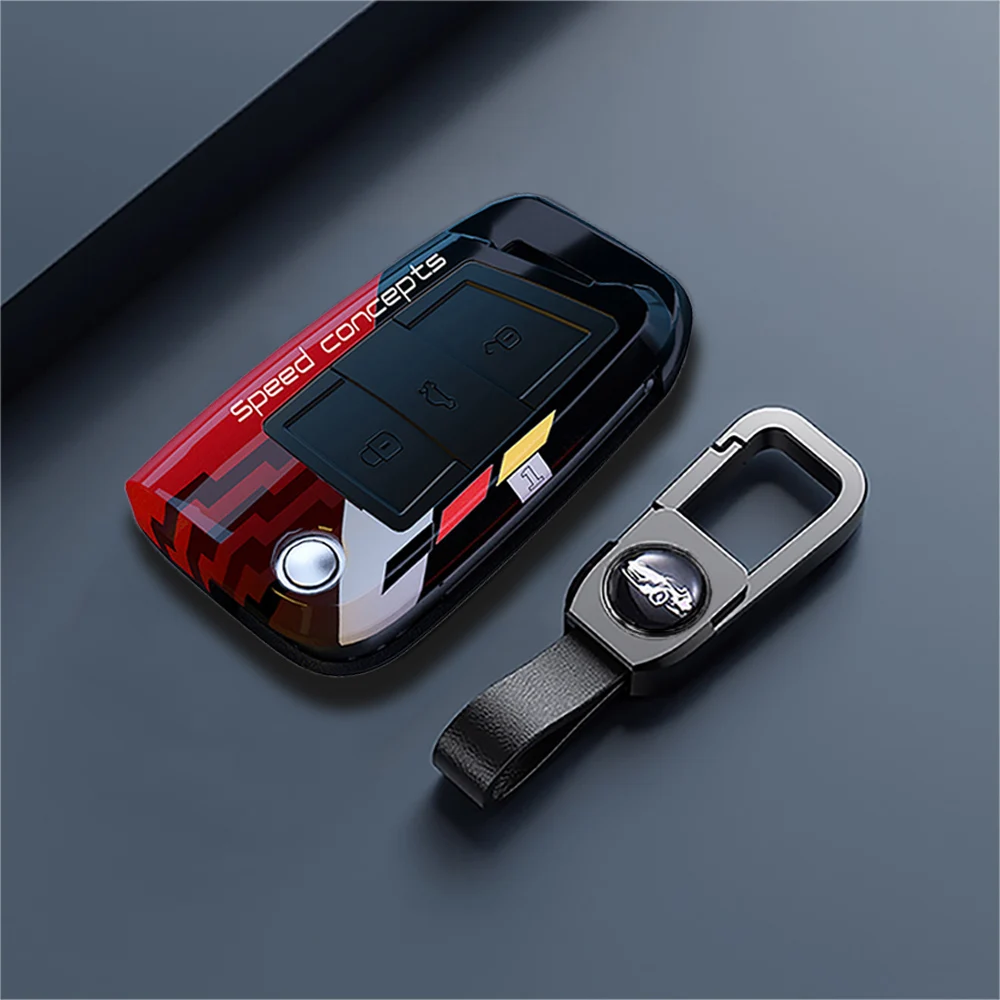 Für VW Golf 7 GTI POLO T-Cross T-Roc Touran Tiguan Skoda Octavia Rapid Kodiaq Fabia Seat Ibiza Leon Ateca Arona Schlüsseletui