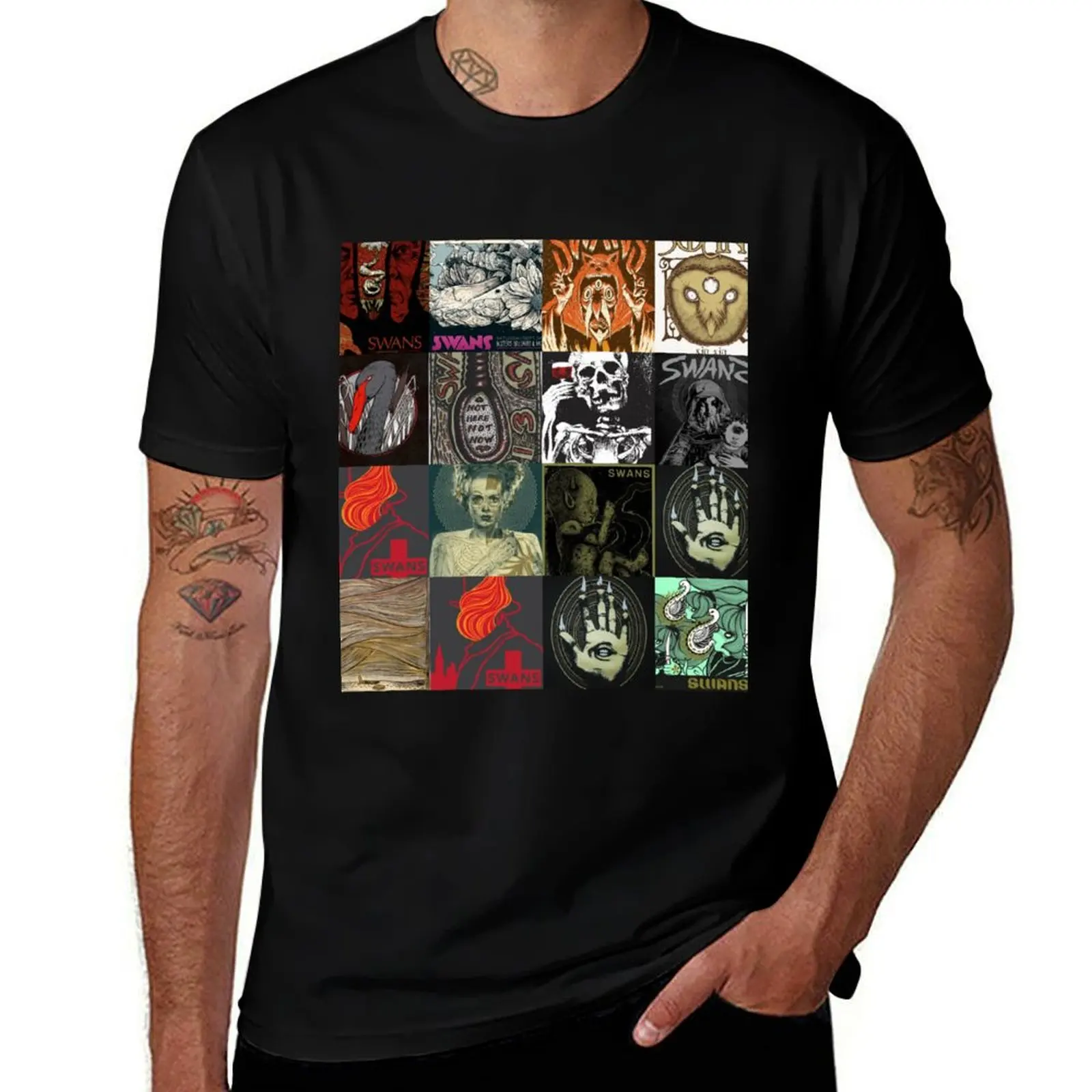 

Gira & His Swans T-Shirt Soft Durable Cotton T-Shirt