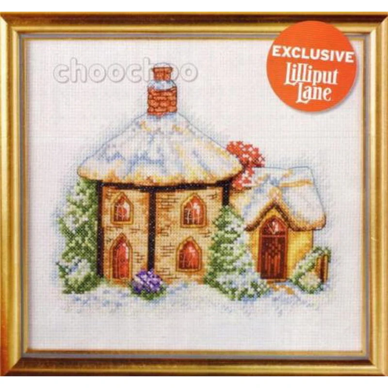 3628 Cross Stitch Kit Cross-stitch Christmas Products Promotion Homfun Stich DIY Craft Embroidery Fabric Thread Set Hobby Adult