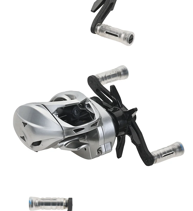 Lizard Fishing DC Kyomo Baitcasting-Rolle, Ultraleichte Carbon-Kurzscheibe, Sanfter Wurfklang, Anti-Rückstoß Mikro-Angelrolle – Detail 27