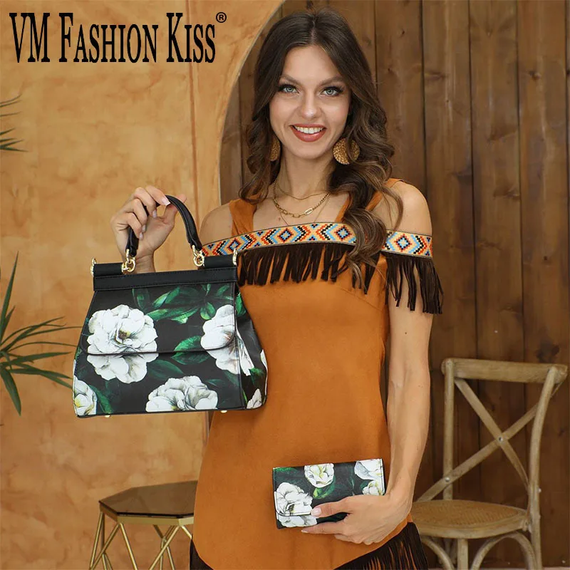 

36 Women's Handbag Sets In Luxurious Prints, Versatile And Practical, Can Be Carried By Hand, On The Shoulder Or Across The Body