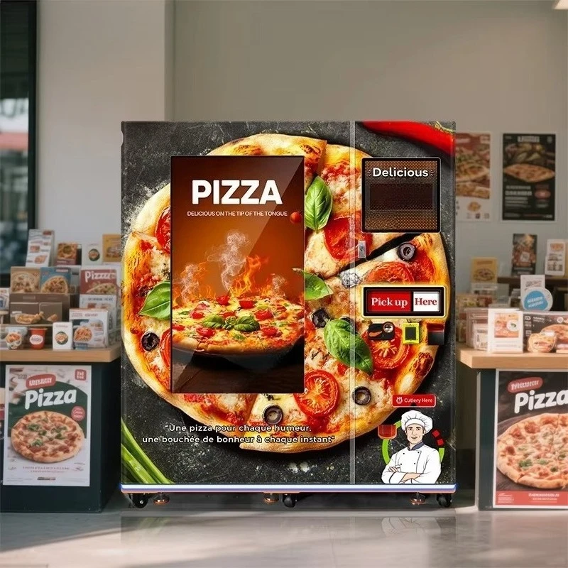Customized Hot Pizza Vending & Making Machine - 1PC Customizable Wholesale Self-Service Fully Automatic Equipment