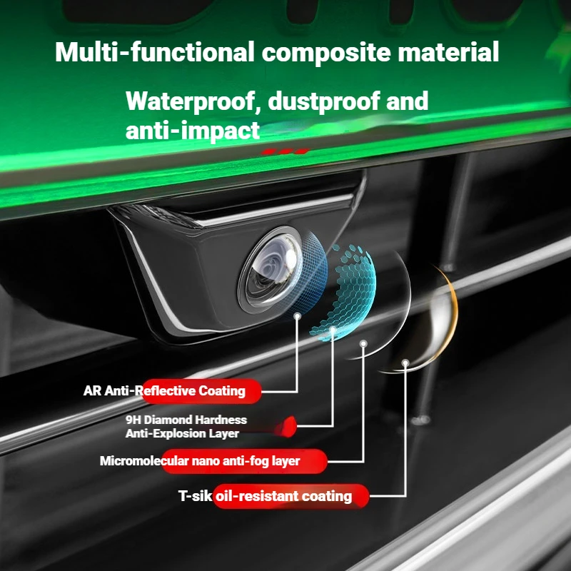 Car Camera Protective Cover Lens Cap, Dedicated Vehicle 360 Backup Camera Guard, Car Modification Accessories