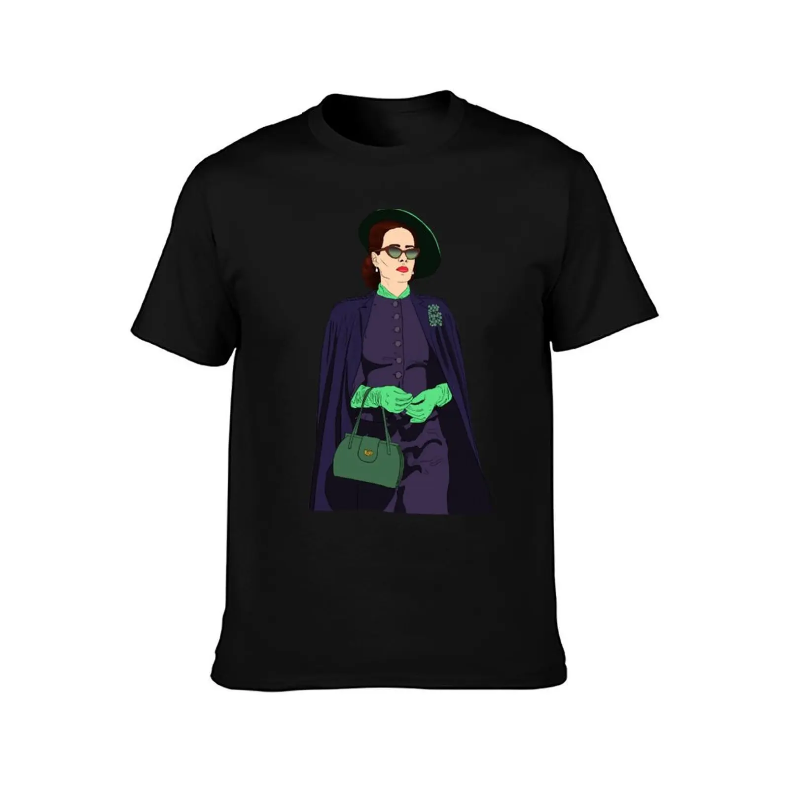 Ratched- Sarah Paulson Sticker T-Shirt korean fashion vintage graphic tee men tshirt