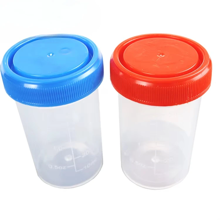 Recipiente de urina estéril médico Recipientes estéreis de urina e fezes