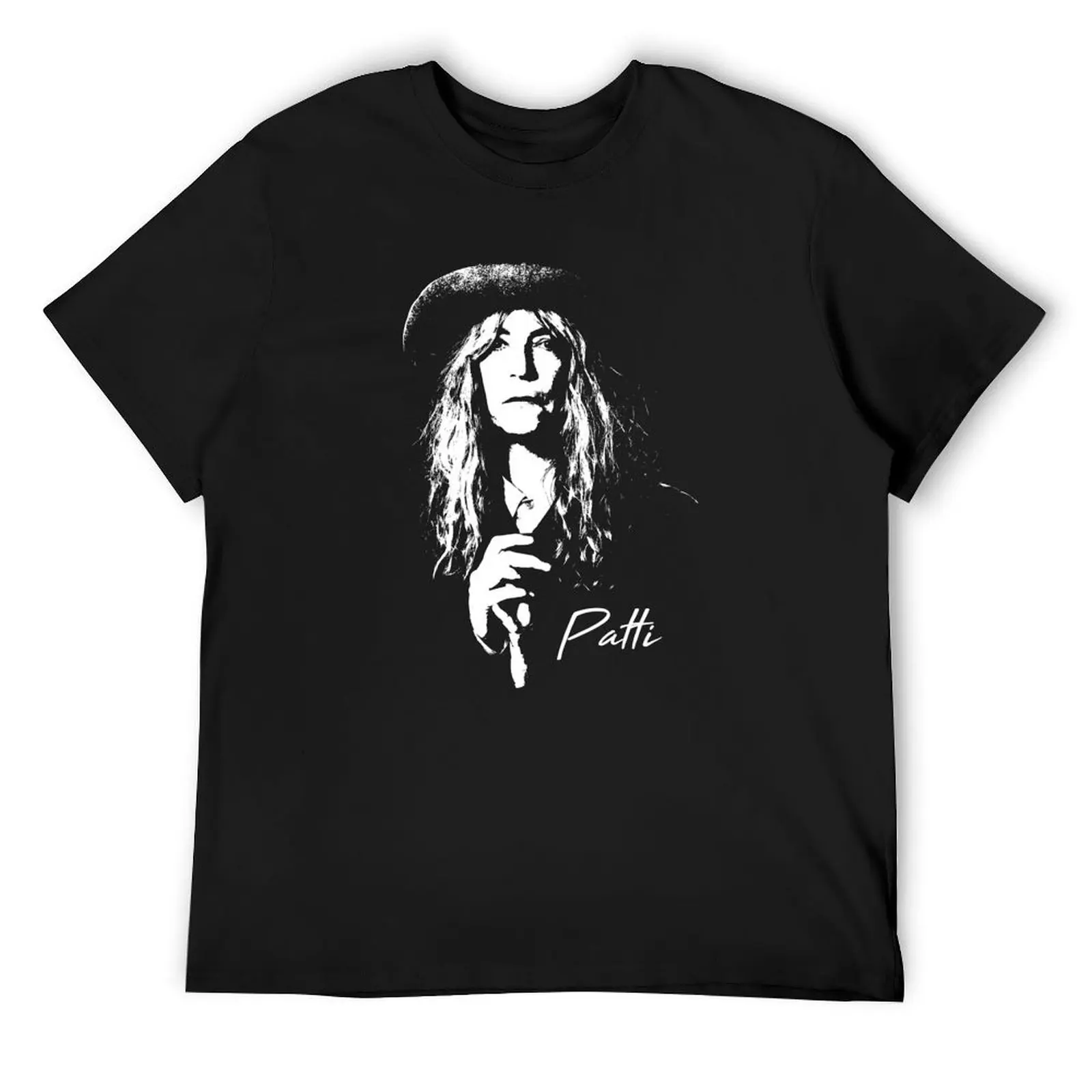 

Patti Smith - Portrait T-Shirt kawaii clothes animal prinfor boys tees Personalized t-shirt outfits for men