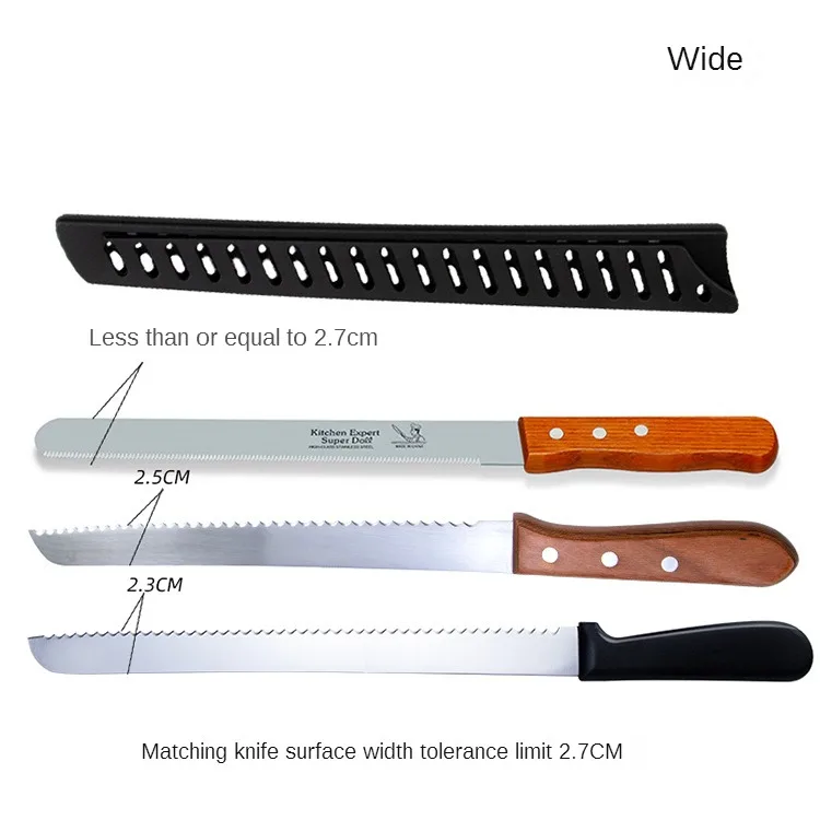 Cake Bread Universal Knife Cover Guards,Durable,Non-BPA,Gentle Blades,Long-Lasting Knives Covers Non-Toxic Abrasion Resistant!