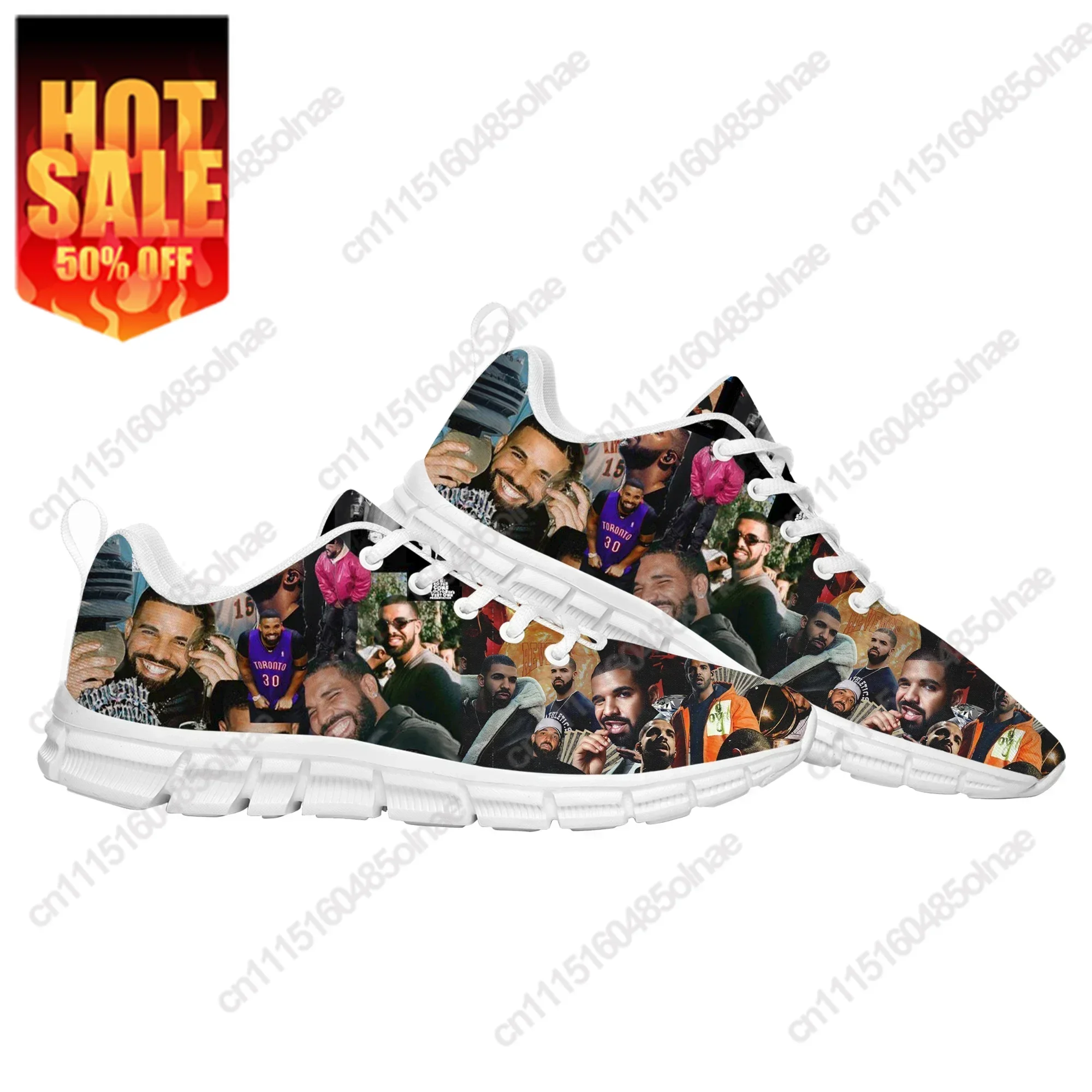 Rapper Drake Drizzy Sports Shoes Mens Womens Comfortable Sneakers High Quality Casual Sneaker Couple Custom Shoes