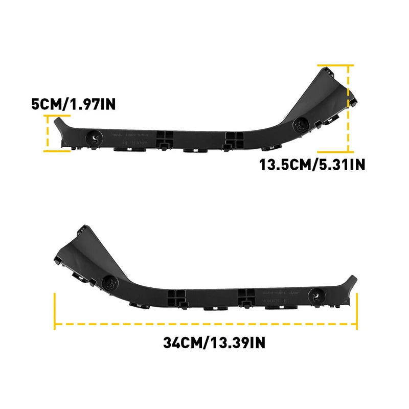 Front Rear Bumper Support Bracket for Toyota Prius 2010-2015 5257647020 5211547020 52115-47040 5211547041 52116-47020 5211647040