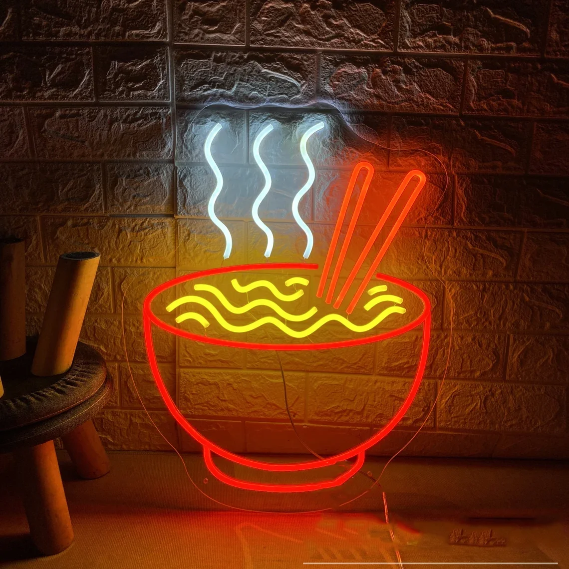 

Ramen Bowl Neon Sign, Custom Food Neon Sign ,Noodles Restaurant Neon, Signage Kitchen Wall Decor, Japanese Food Bar Shop Decor