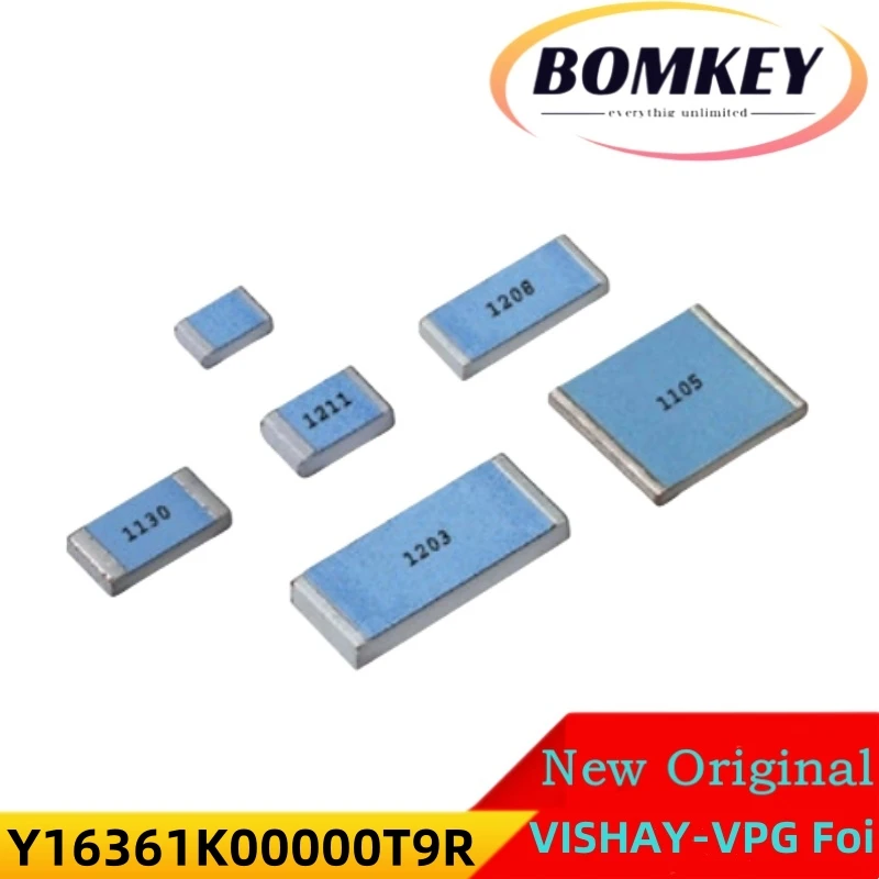 New Original Vishay VPG Ultra High Precision FOIL Resistors Y16361K00000T9R Y16361K00000T9W VSMP0603 1KΩ TCR0.2 ±0.01% 100mW