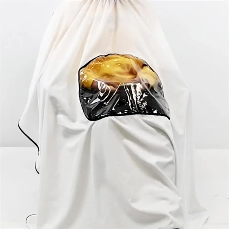 

Waterproof Custom Logo Creative Salon Barber Hair Dust Apron Styling Cloth Colorful Barber Shop Apron Cape for Professional Use