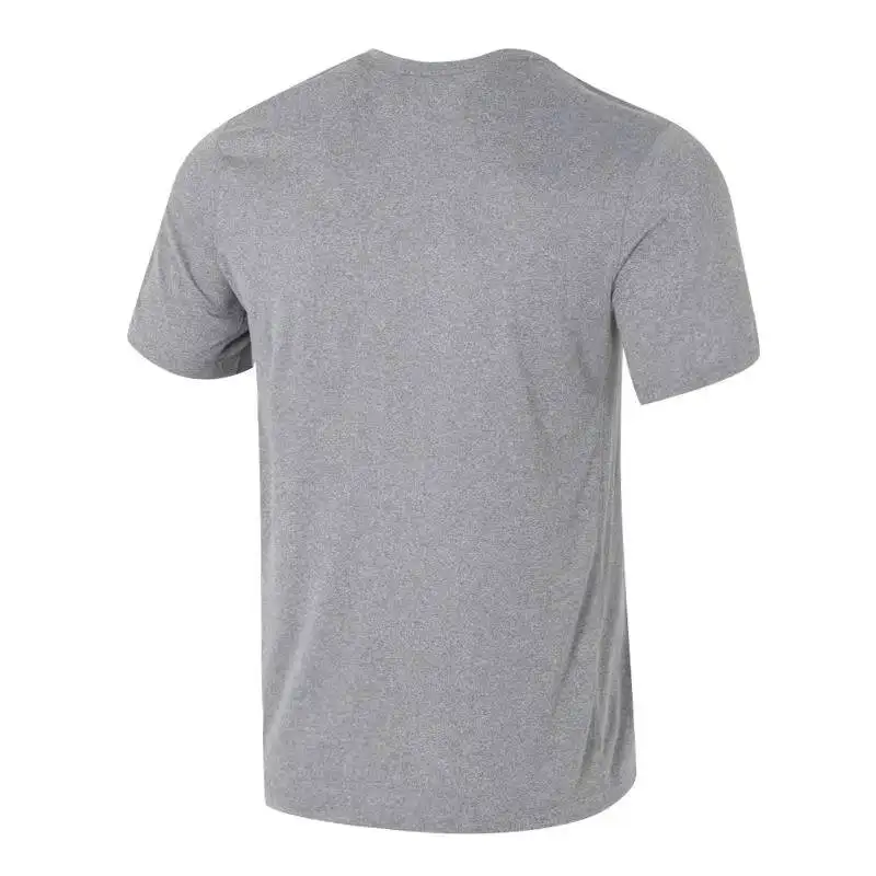 2026 New Nike Mens Team T Shirt Gray Breathable Customizable Casual Short Sleeve IB8898-091 view 6