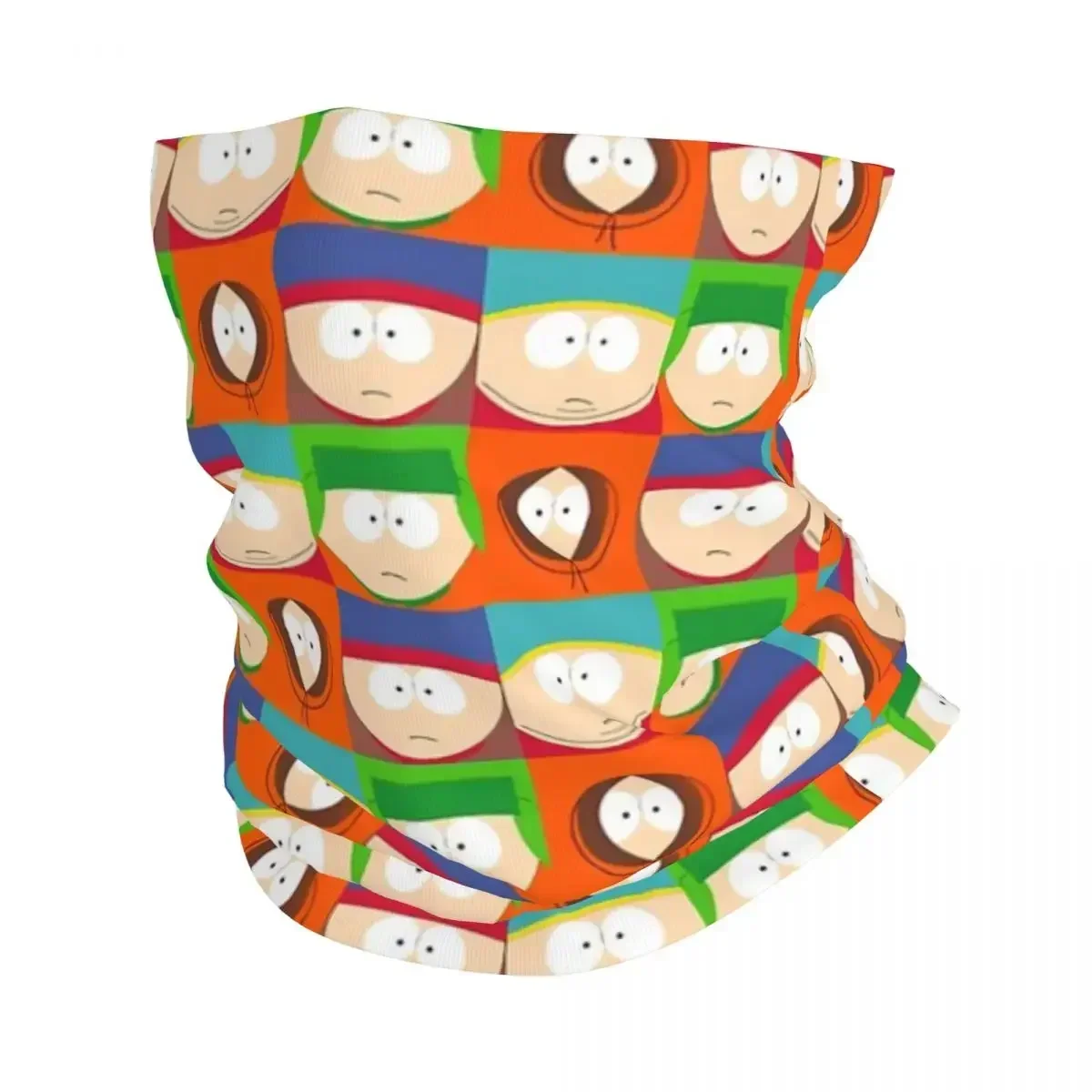 

Southpark Boys Bandana Neck Cover Printed Cartoon Anime Face Scarf Multi-use Face Mask Hiking for Men Women Adult Winter