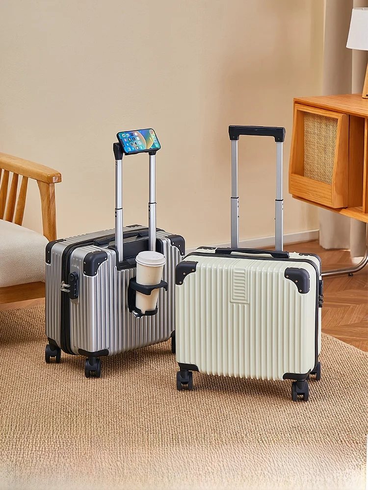 small-travel-suitcase-carry-on-luggage-for-men-and-women-18-inch-password-box-no-check-in-fashionable-abs-pvc-material