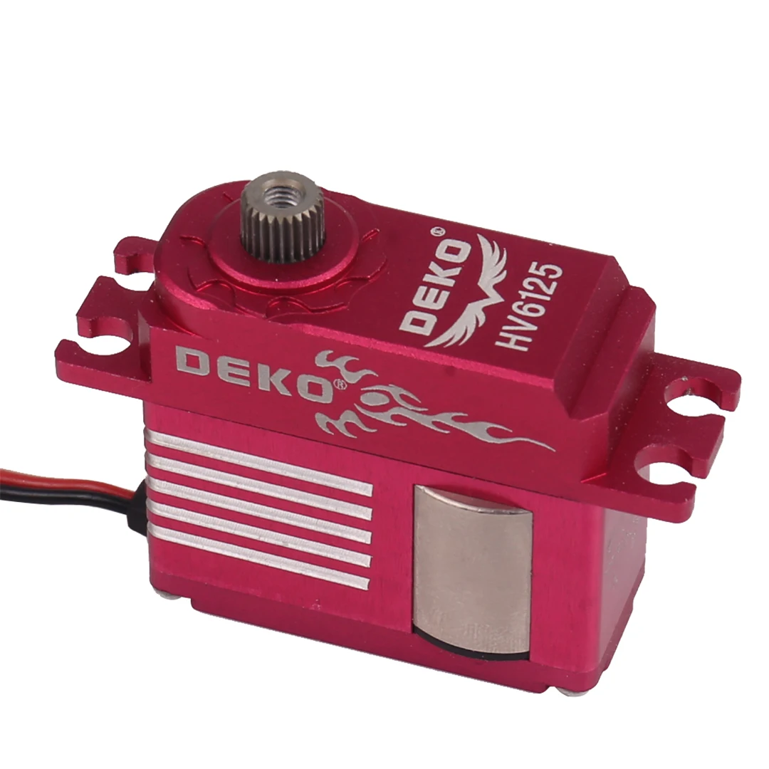 DEKO HV6125 Metal Servo Medium Steering Gear 450 Class 500 Helicopter Swashplate Tail Locking 70E Fixed Wing Steering Gear