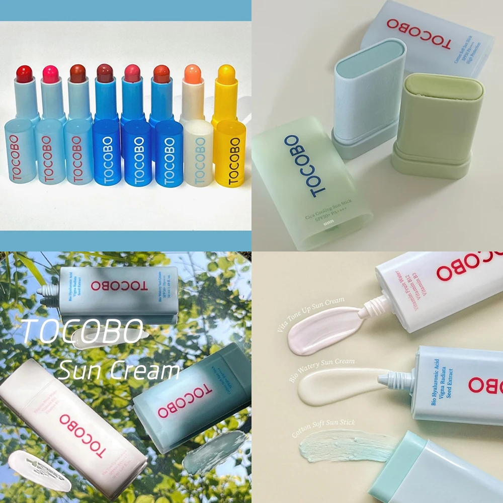 Kit per il trucco - Rossetto a specchio con balsamo per labbra altamente idratante, stick solare per protezione solare SPF50, olio struccante, trucco coreano