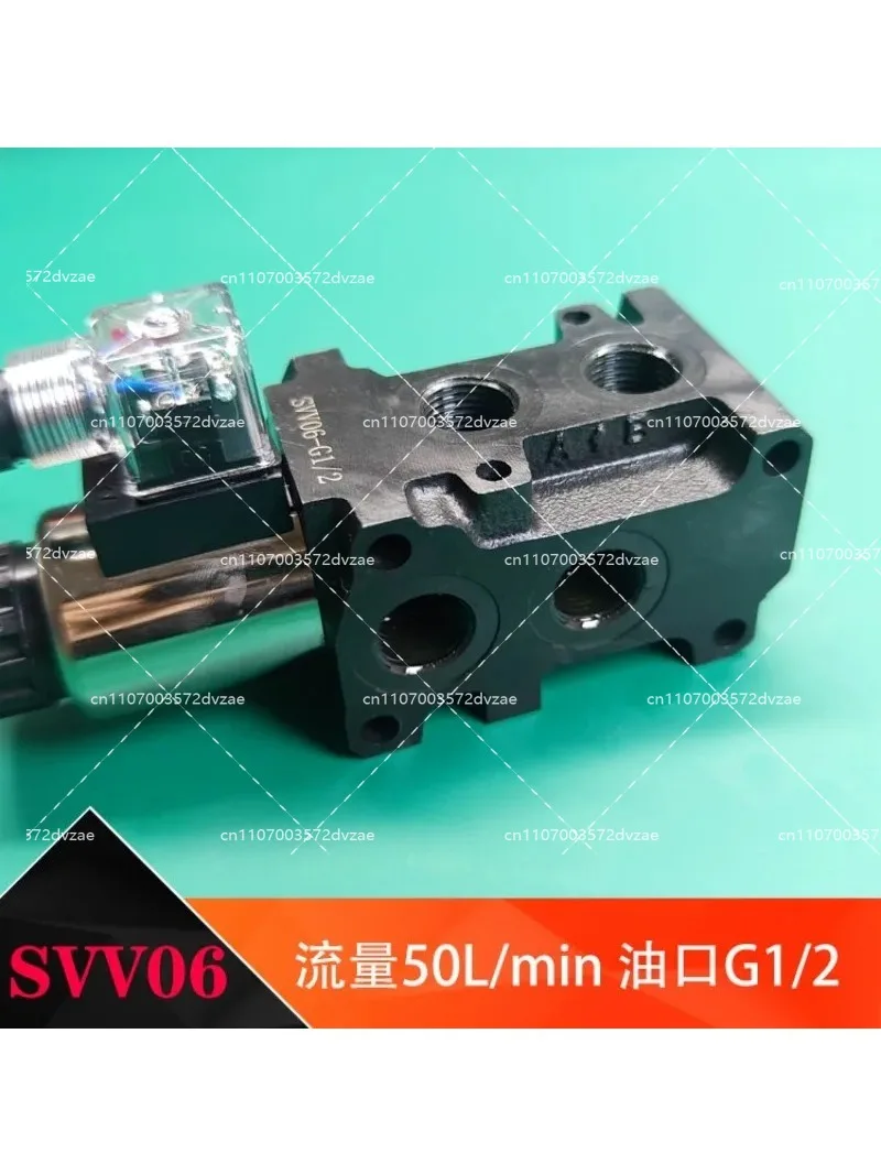 24v 12v Solenoid Diverter Valve Hydraulic Multiple Directional Control SVV06