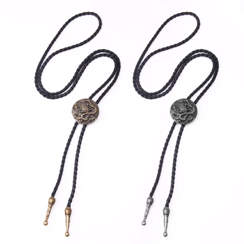 Chinese Style Gentleman Bolo Tie for Halloween Carnivals Party Man Teens Shirt Sweater Costume Accessories Gentleman Tie