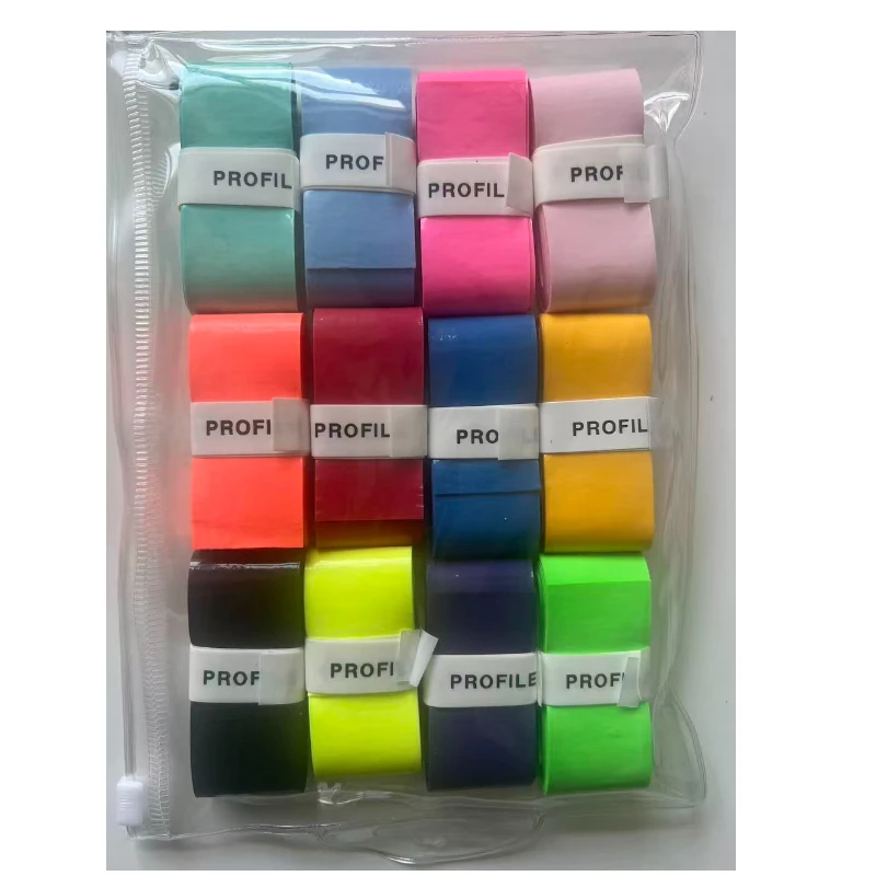 

2026 W 12 PCs Sticky Overgrip For Beach Tennis Racket Padle Pickleball Tennis Badminton Racket Fishing 110cm