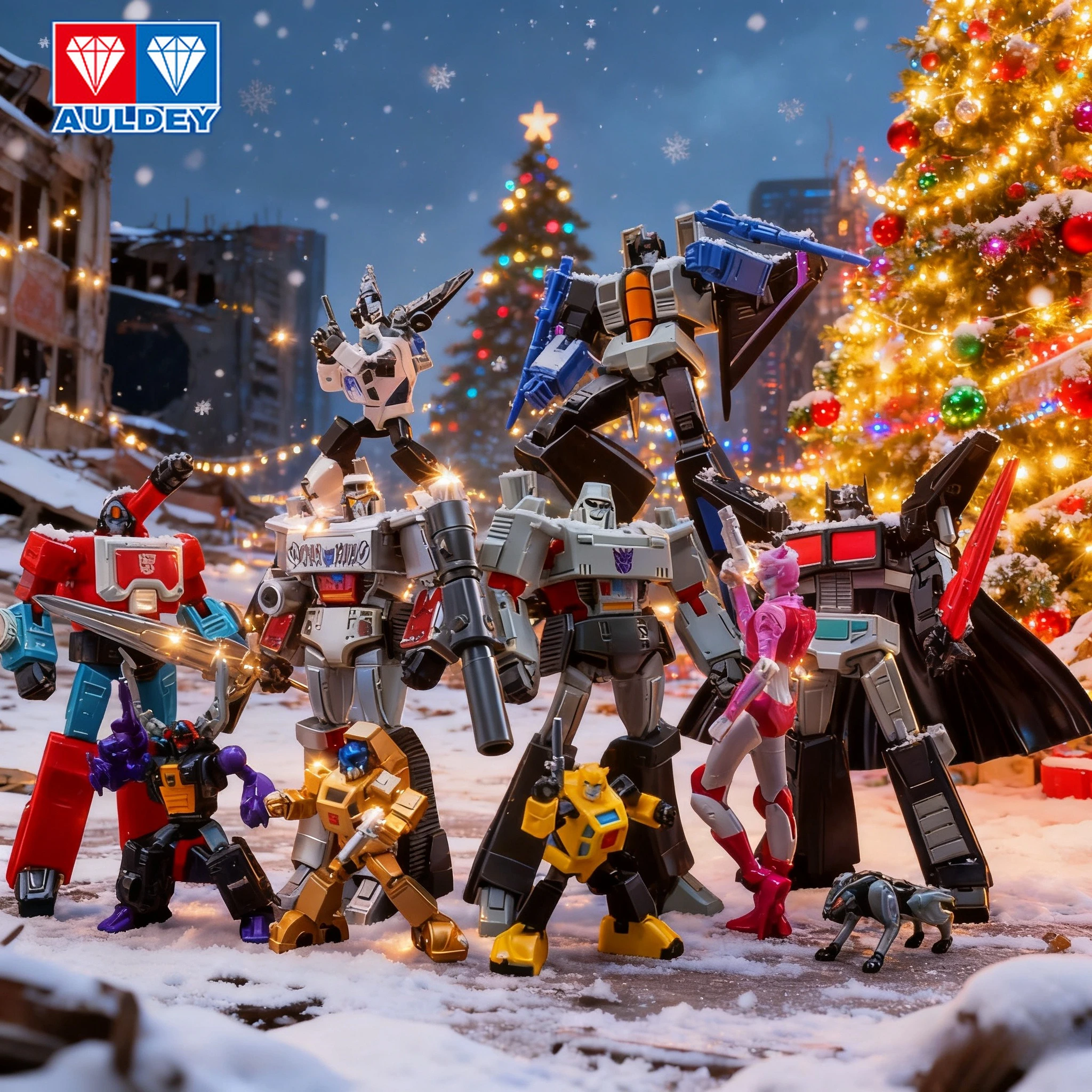 Super beweegbare Transformers-actiefiguur met hoge reductie, SurpriseAnime Mecha Model Blind Box, vakantiecadeau Bumblebee Megatron-speelgoed