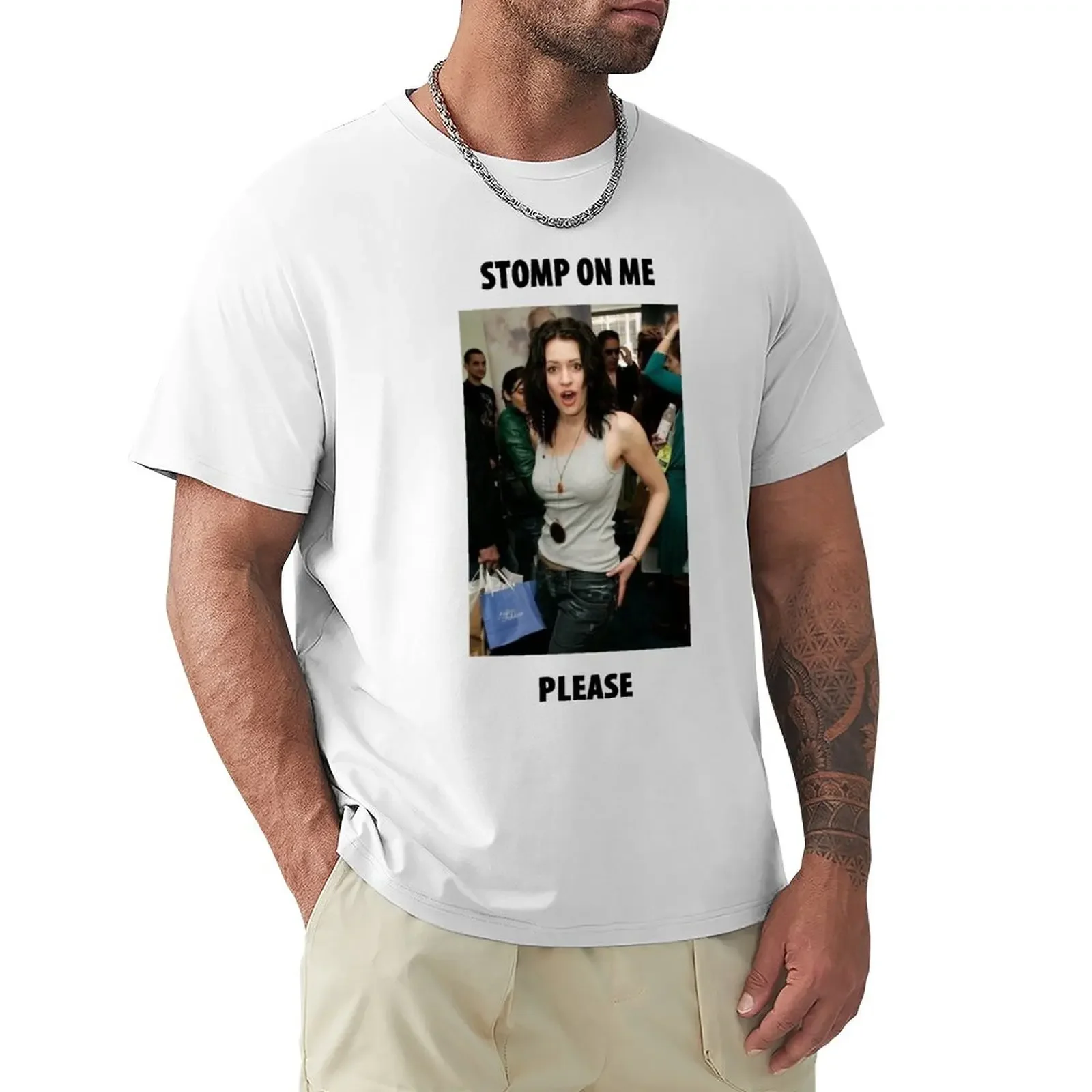 stomp on me paget brewster T-Shirt plus sizes aesthetic clothes sublime black t-shirts for men