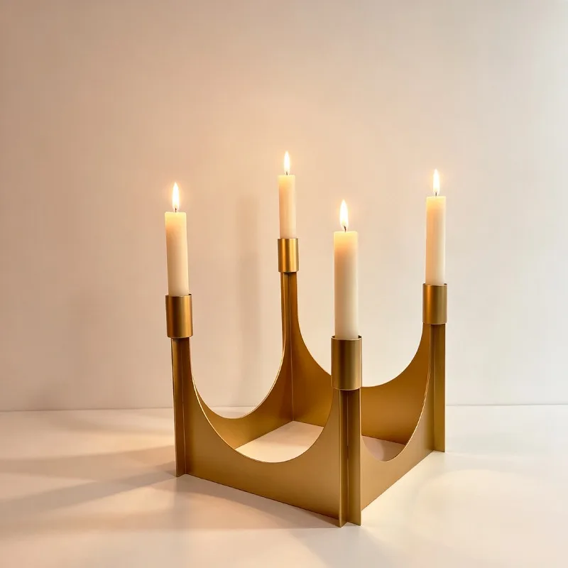 Modern Candle Holder Elegant Candles Holders Decorative Living Room Candlestick Aesthetic Luxury Candlesticks Table Decoration