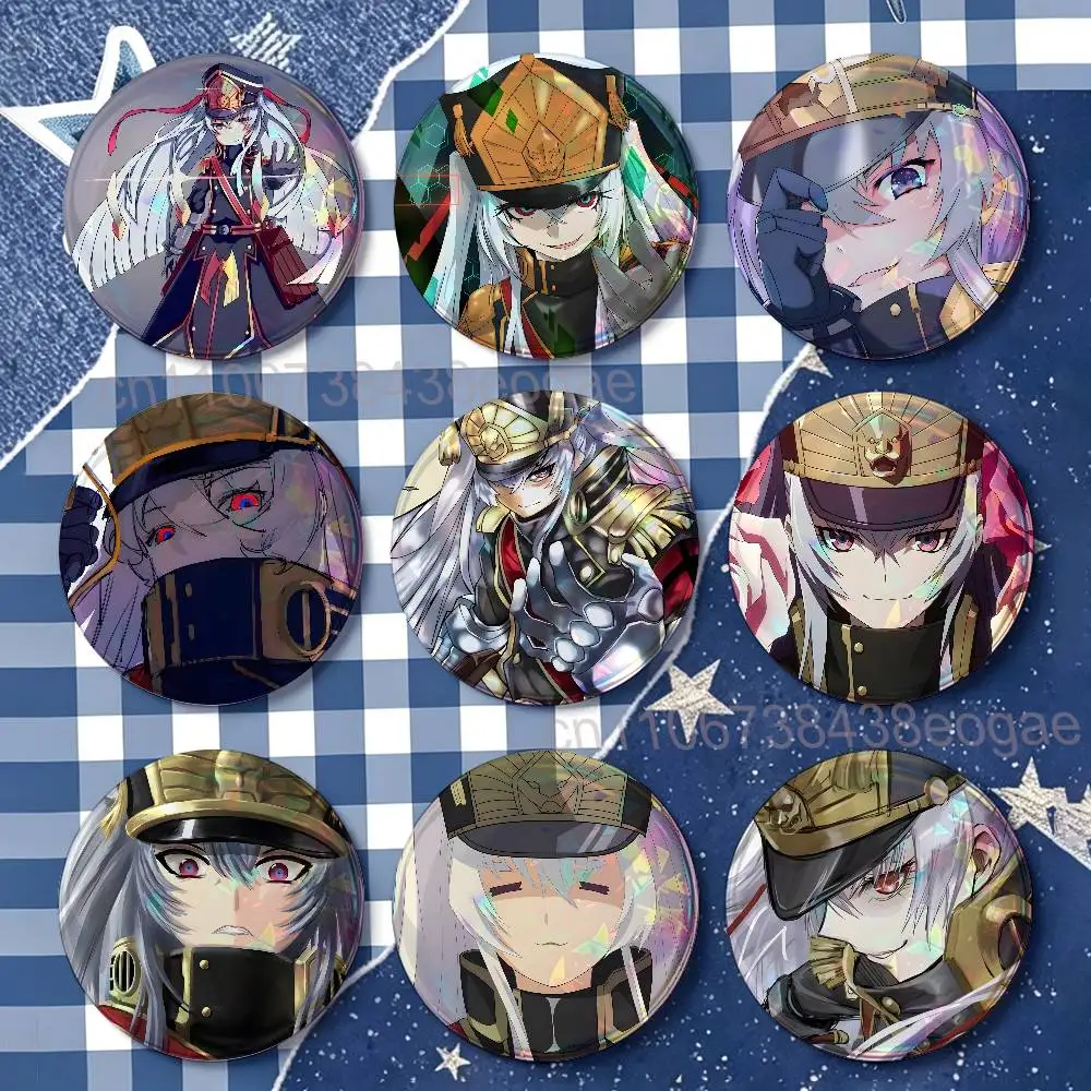A-Altair Anime from Re Creators Badges 25 32 44 58 75 mm Round Customizable Wholesale Fan goods Self-made fan freebies