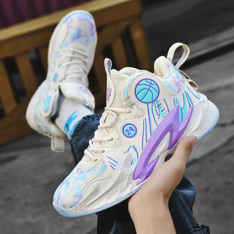 

Basketball Shoes Professional Men Athletic Cushioned Sports Shoes High-Quality Sneaker Training Unisex Street Basketball Boots