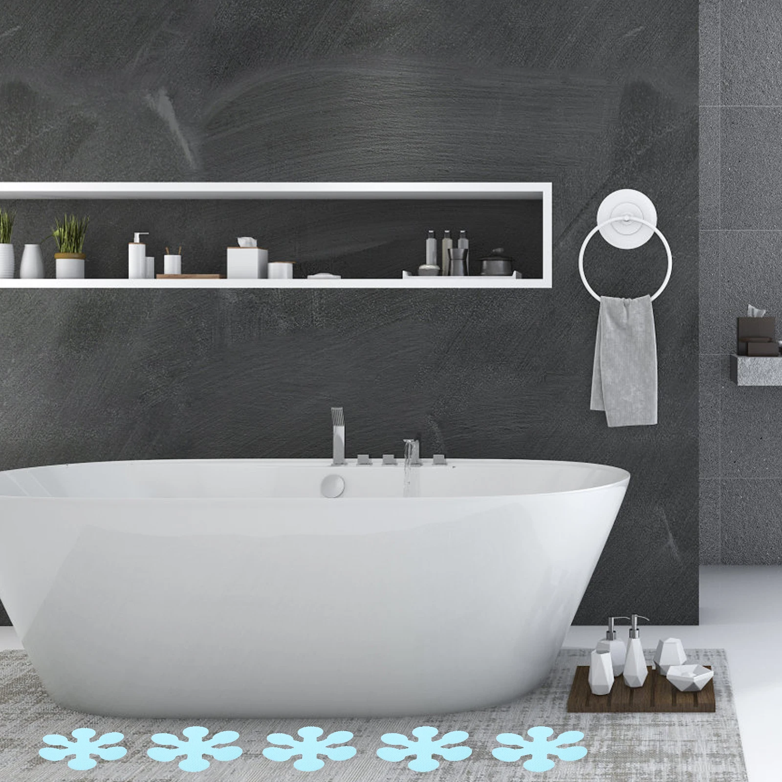 

Non-slip Stickers Safety Nonslip Bath Tub for Decals Your Bathtub Bathroom Shower