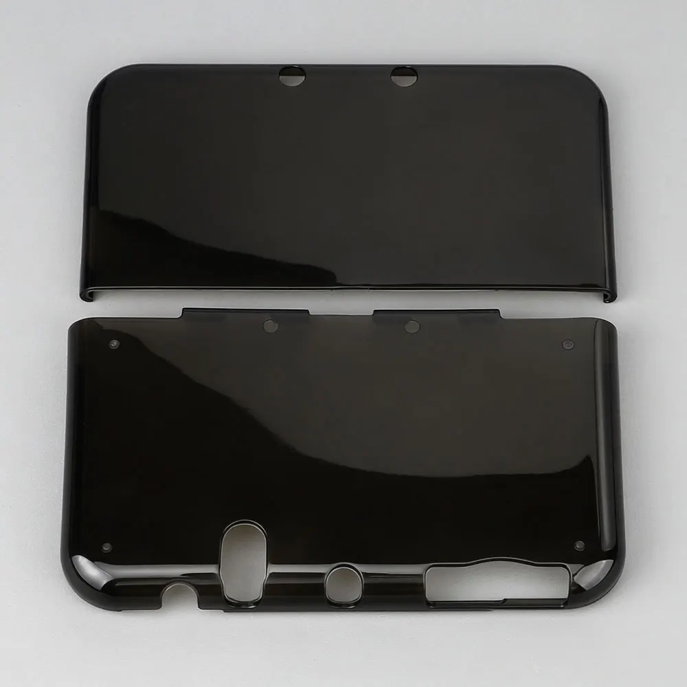 Transparente schwarze/klare TPU-Silikonhülle für NEW 3DS XL LL/NEW 3DS XL, weiche, transparente Schutzhülle, Zubehör für Spielekonsolen. – Detail 12