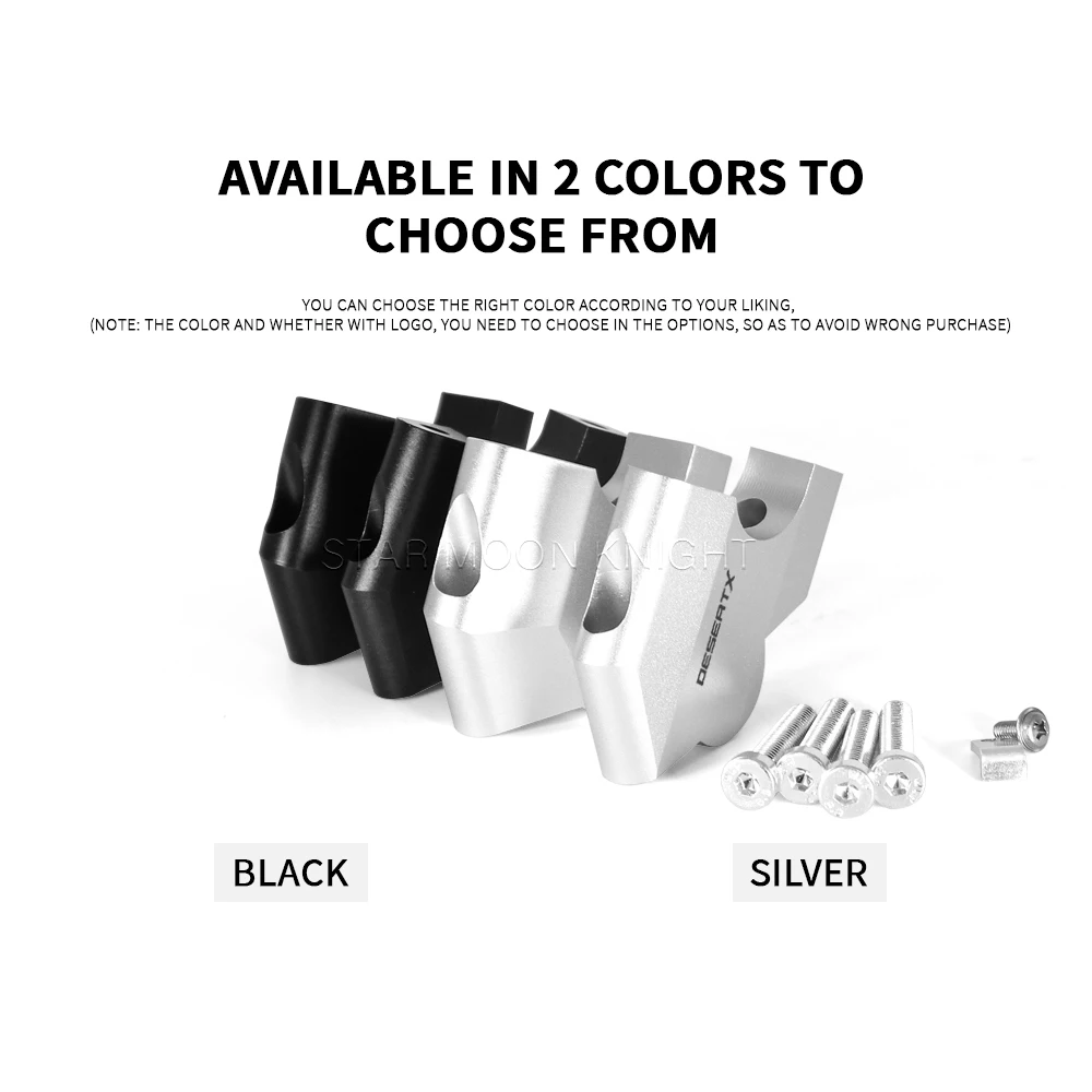 For Ducati Desert X DesertX 2022 2023 2024 2025 Motorcycle Accessories Handle Lifter Handlebar Riser Handle Height Adjustment