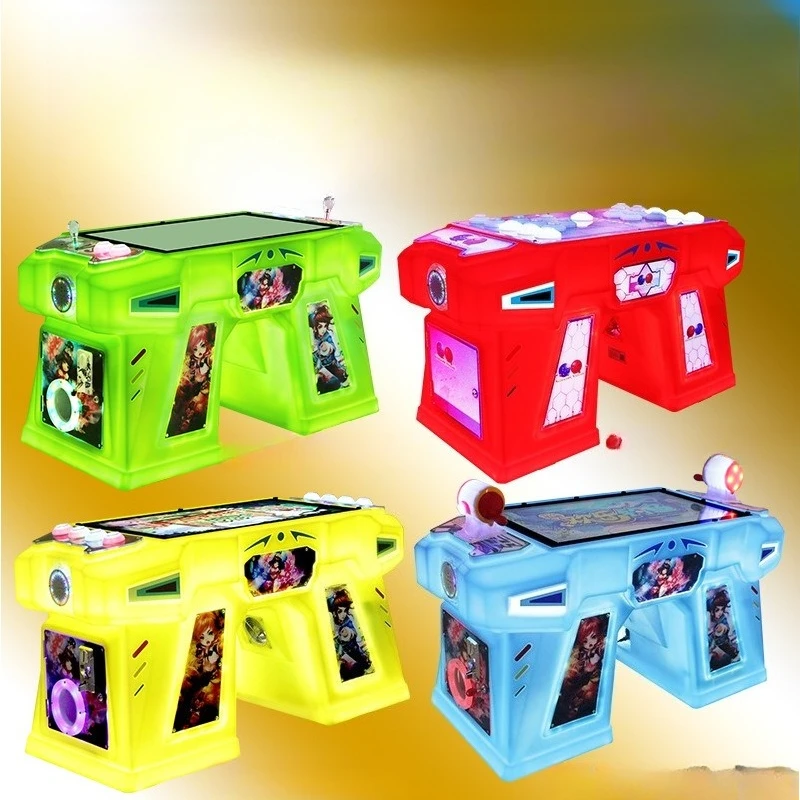Children's coin-operated commercial game console Amusement park Video game city Double fishing Snake whack gopher hit Doudou