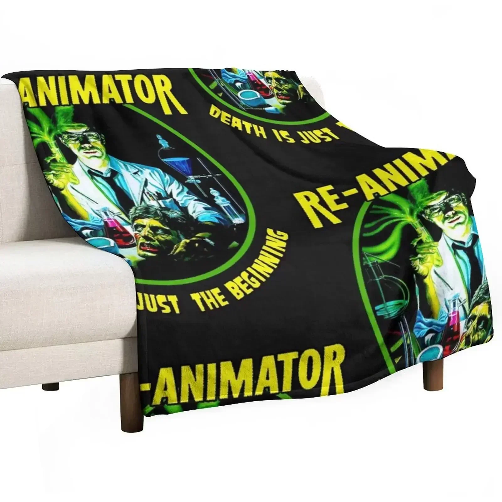 Re-Animator Throw Blanket Summer Luxury Designers Picnic for babies Flannel Blankets