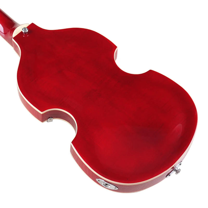 Violin Shape 6 Strings Electric Guitar 39 Inch Violin Guitars High Gloss Solid Basswood Body Canada Maple Neck Fast Delivery