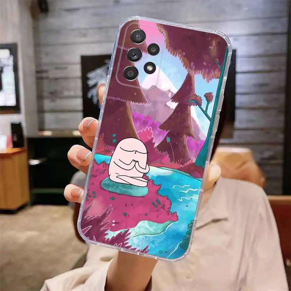 Bonita funda de teléfono K-Ketnipz para Samsung Galaxy A,71,70,52,51,40,31,50,50S,30S,21S,12,10,Note20ultra transparente