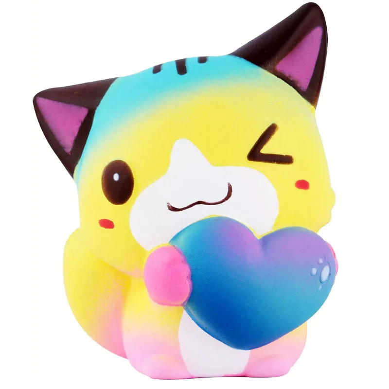 ジャンボスクイーズ かわいい動物 ユニコーン ケーキ 鹿 パンダ