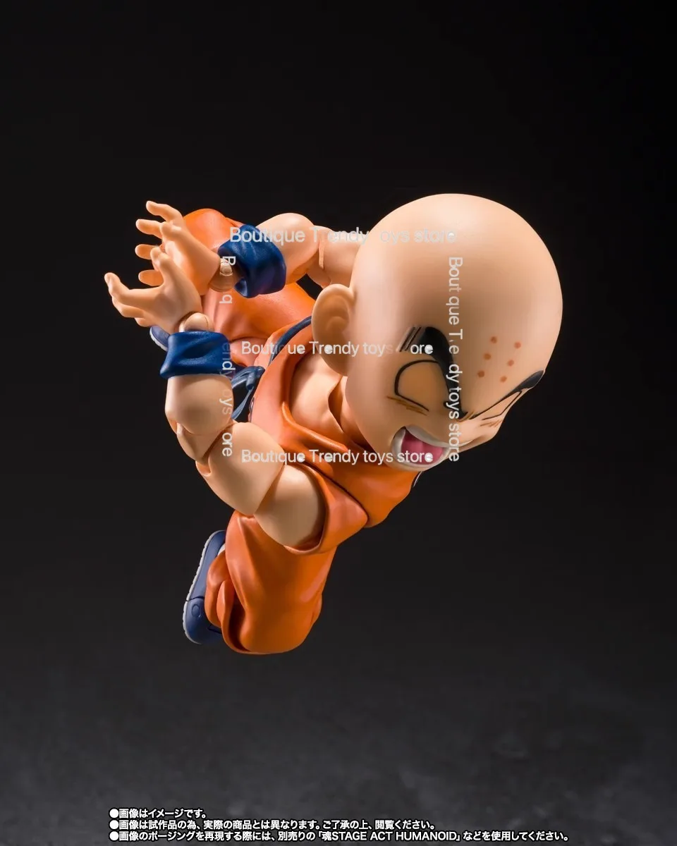 

BANDAI S.H.Figuarts SHF Dragon Ball Z Krillin-Son Goku's Old Friends Anime Figure Model Toys