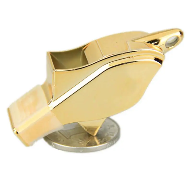 

Golden Dolphin Shaped Whistle, Guard Teeth, Professional Referee Whistle, Basketball and Football Match