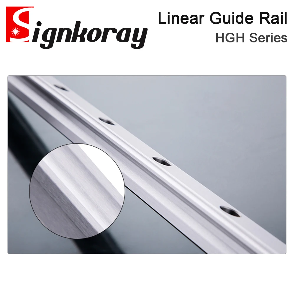 SignkoRay HGH Linear Guide Rail 15 20 25 30 35 45 0.1M for CNC Router
