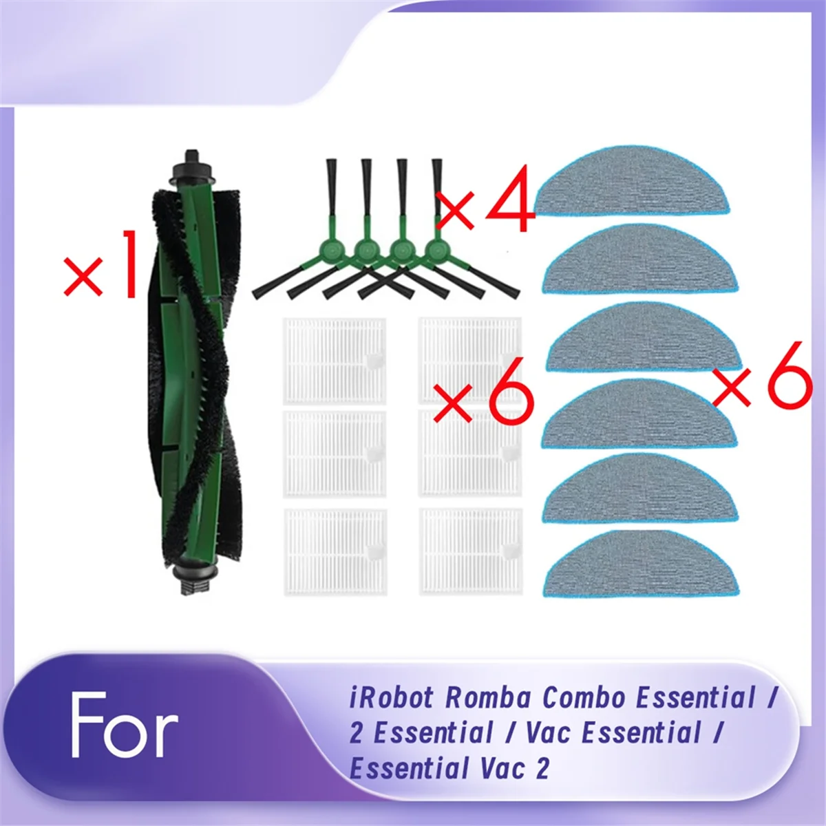 

Розничная торговля! Для IRobot Romba Combo Essential/2 Essential/Vac Essential/Essential Vac 2 Vacuum Essential Вакуумные аксессуары