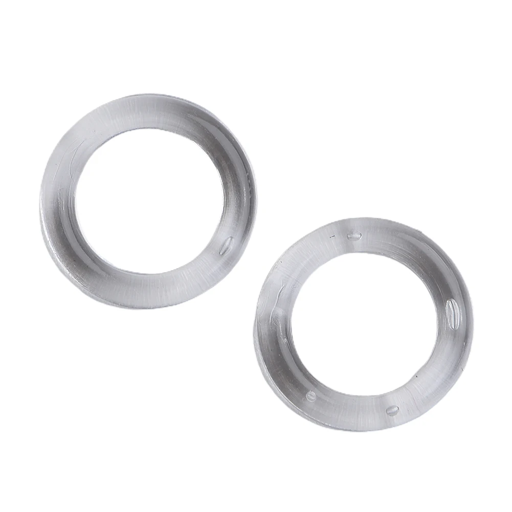 20/50/100pcs Clear Plastic Vertical Blinds Curtain Rings 11mm Inner Diameter Highly Compatible With Original Equipment