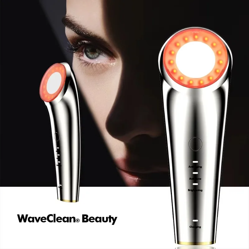 

Facial Light Emitting Diode Heating Infrared Light Therapy Facial Massager Anti-allergic Wrinkle Removal Beauty Machine