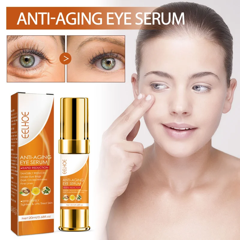 

Anti-Aging Eye Serum For Reducing Crow'S Feet, Repairing Eye Puffiness, Eye Bags & Dark Circles, Supporting Youthful Eye Care
