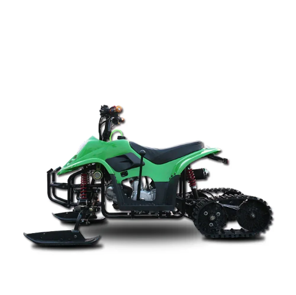 Sanki Crawler dla dorosłych czterokołowy skuter śnieżny ATV 125 cm3 z motocyklem ATV wstecznym