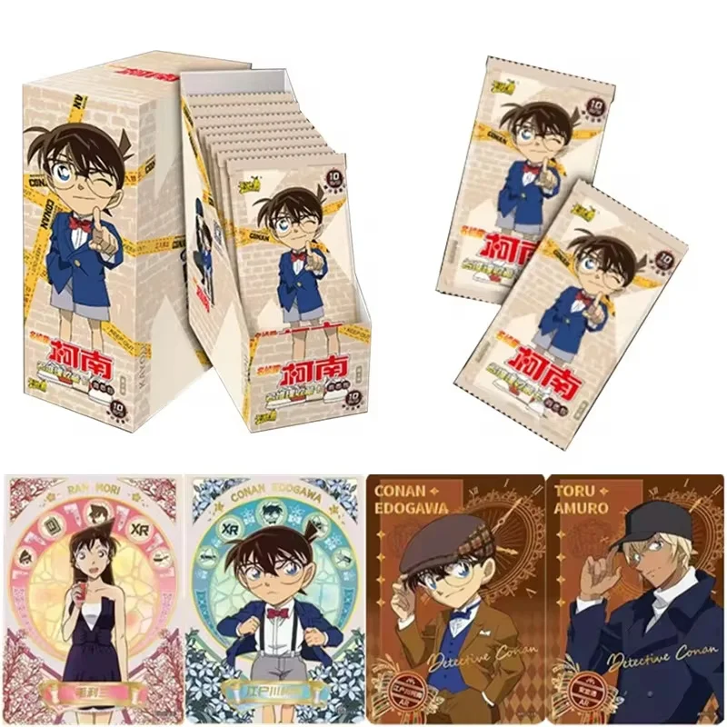 Detective Conan Card Blind Box Insight Pack 4th Bullet Blue Grey Original Ai Card Name Collection Children'S Toys Festival Gift