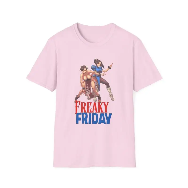 

Футболка Chun Li Mai Shiranui Gamer Freaky Friday Softstyle