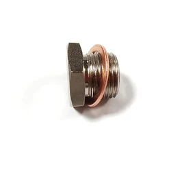 1PC JIAX Car Accessories Universal O2 Oxygen Sensor Plug Boss Bung M18 X 1.5 Thread Bung With Gasket