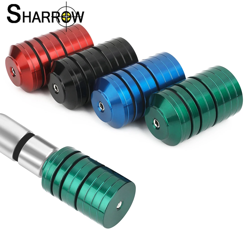 Archery Counterweight Stainless Steel Vacuum Electroplating Bow Stabilizer Balance Bar Bow Riser Weight Set Shooting Accessories